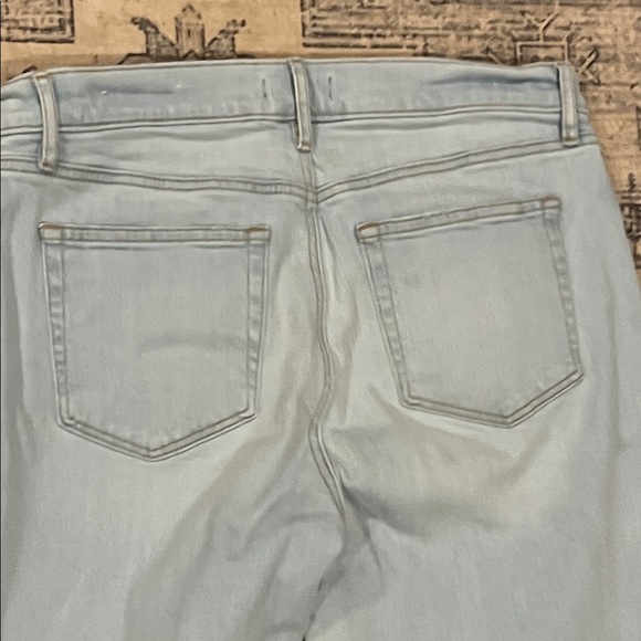 LOFT Women's Straight Leg Jeans in Light Blue - Picture 7 of 7